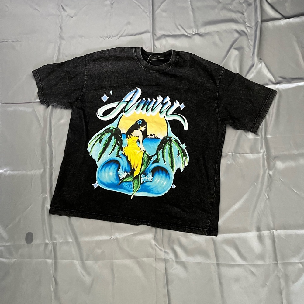 Amiri Black Graphic T-Shirt